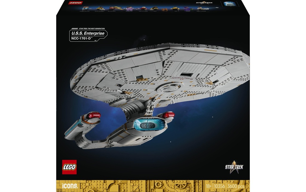 LEGO® Icons Star Trek: U.S.S. Enterprise NCC-1701-D 10356