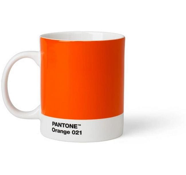 PANTONE BY COPENHAGEN Tasse ds.coffret cadeau Orange (375 pces)