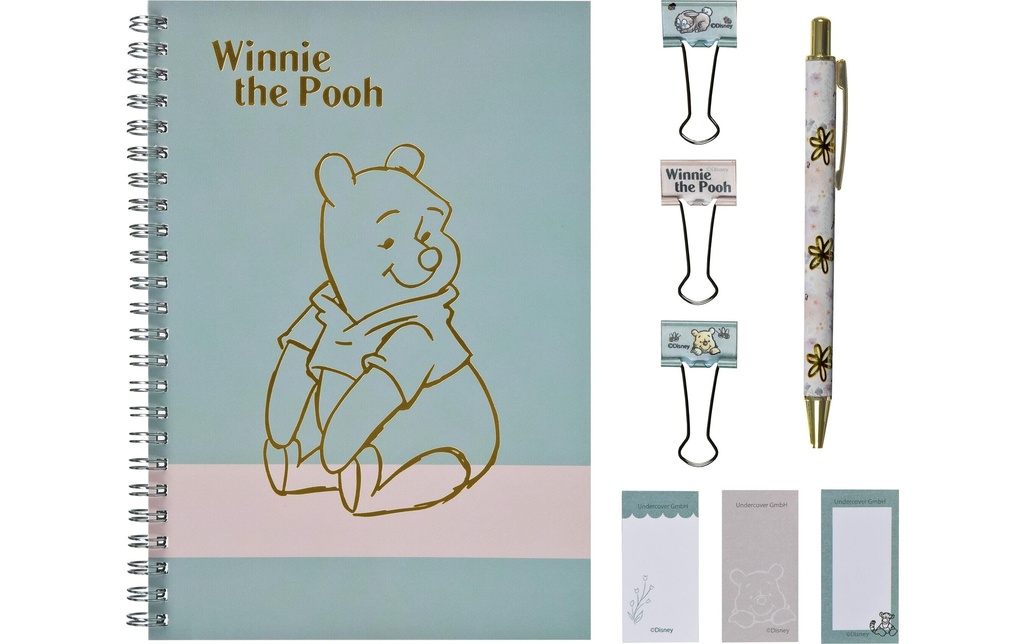 Undercover Set d'écriture Winnie the Pooh