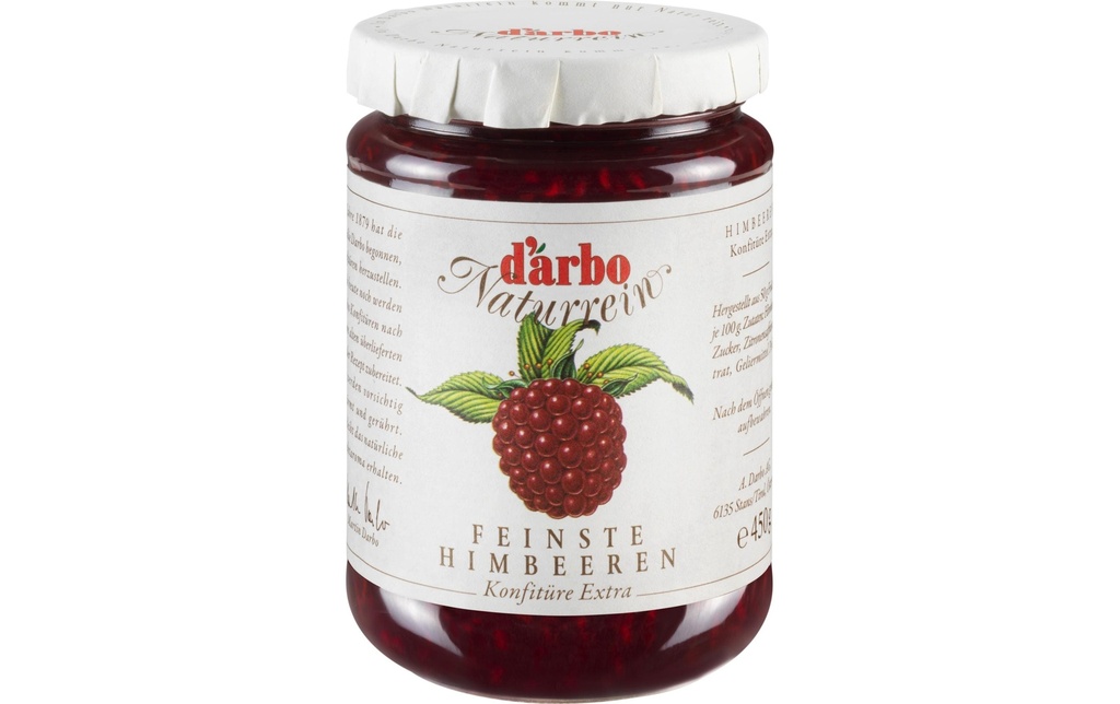D'arbo Naturrein confiture framboise Confiture Extra, purement naturelle