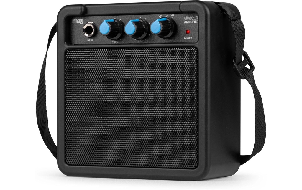 MAX Combo Ampli GigKit 10 W à batterie Mini 10 W Noir