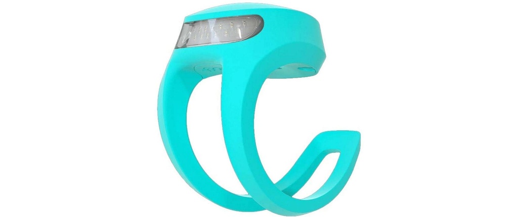 knog. Feu arrière Frog V3 aquamarine