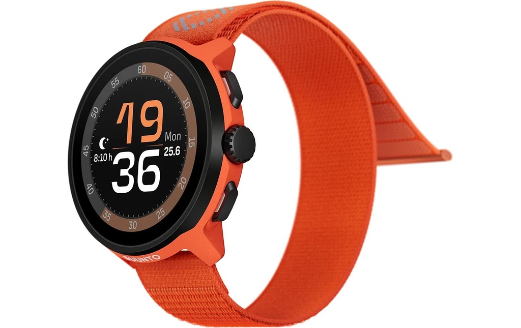 SUUNTO Montre de sport Run 46 mm, orange corail
