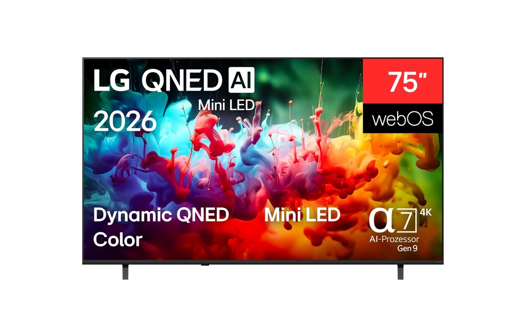 LG TV 75QNED70B6A 75, 3840 x 2160 (Ultra HD 4K), QNED
