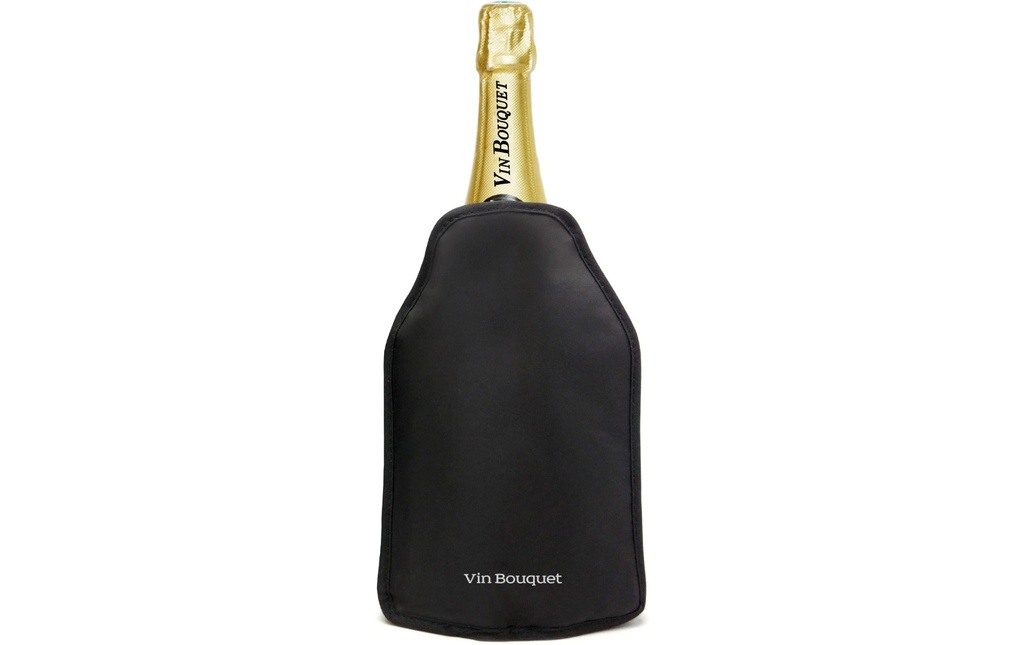 Vin Bouquet Vin Bouquet Refroidisseur de bouteille Anti-Slip Noir