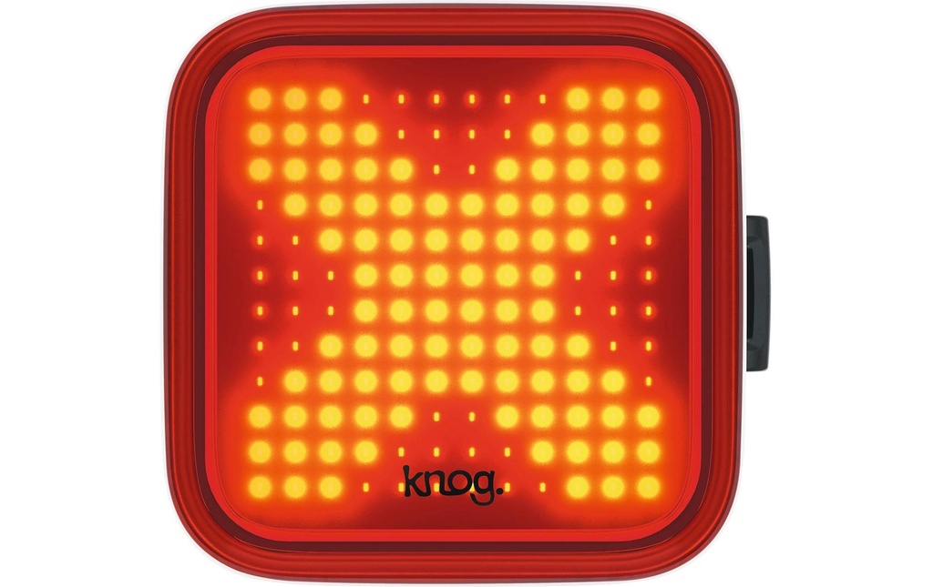 knog. Feu arrière aveuglant X Black