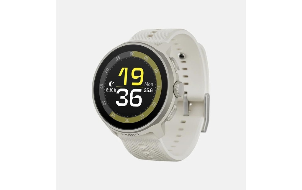 SUUNTO Montre de sport Run 1.32 pouce gris givré silicone