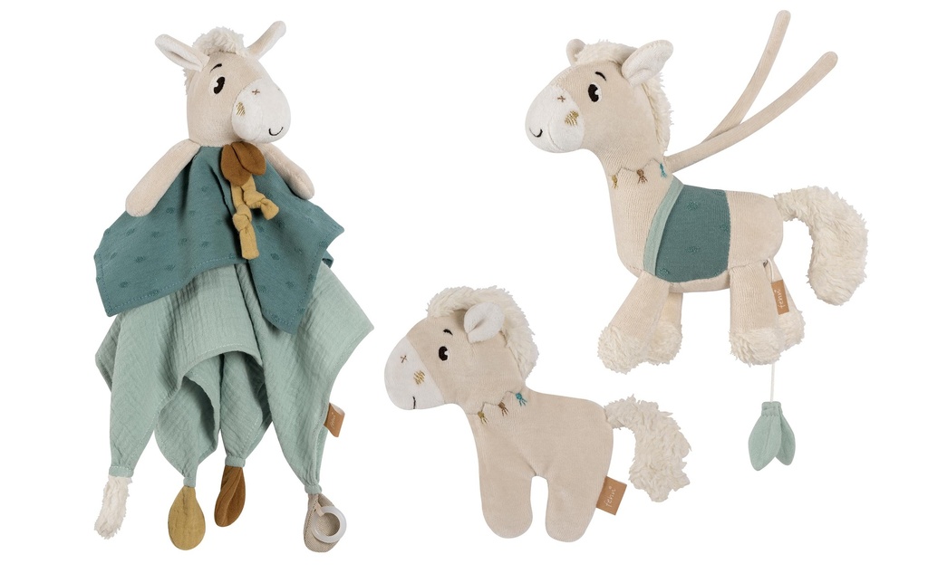 fehn Set cadeau «Pferdinand en coton