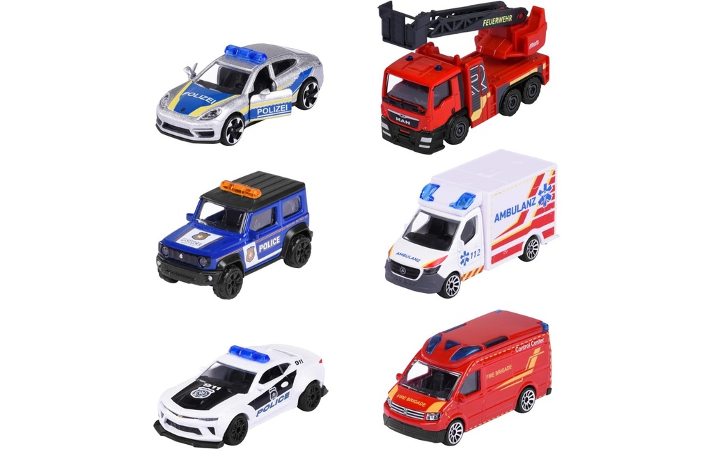 Majorette Rescue Premium Cars