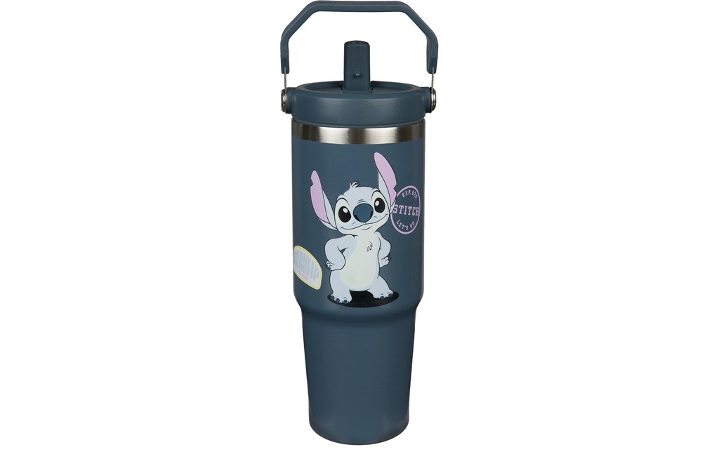Undercover Gobelet isotherme Lilo & Stitch 900, Bleu foncé