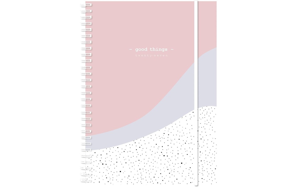 Simplex Agenda hebdomadaire Harmony 1 W/2 p, 148 x 210 mm, Abstract