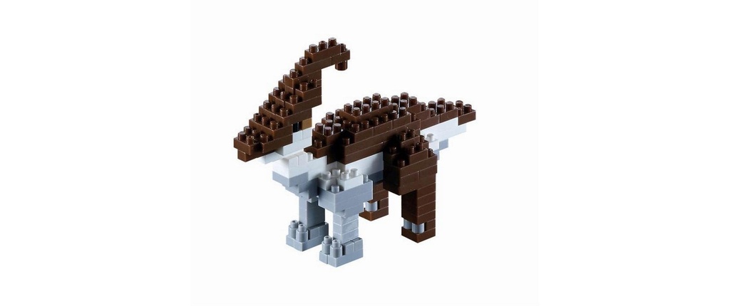 BRIXIES Modèle construction Parasaurolophus de 115 briques