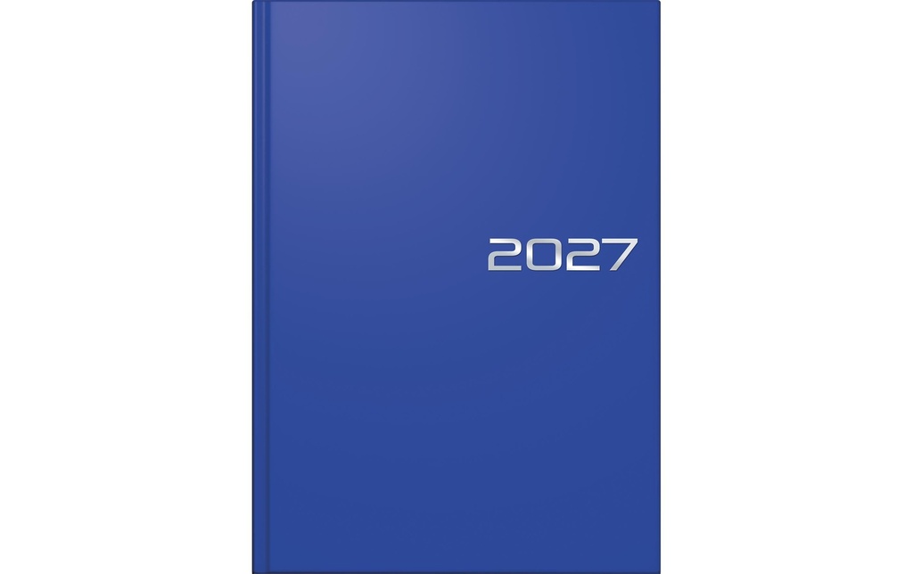 Simplex Agenda hebdomadaire Ligne Simply Colour 2027 1W/2S, bleu