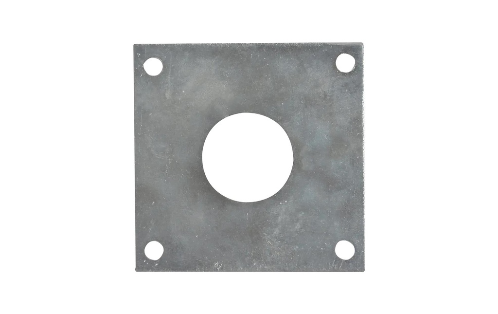 Esschert Design Plaque de protection Métal, 27 mm, argent