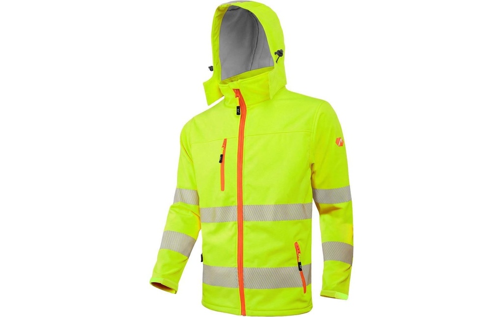 ACE Veste de sécurité Softshell ACE Neon Lite, taille S