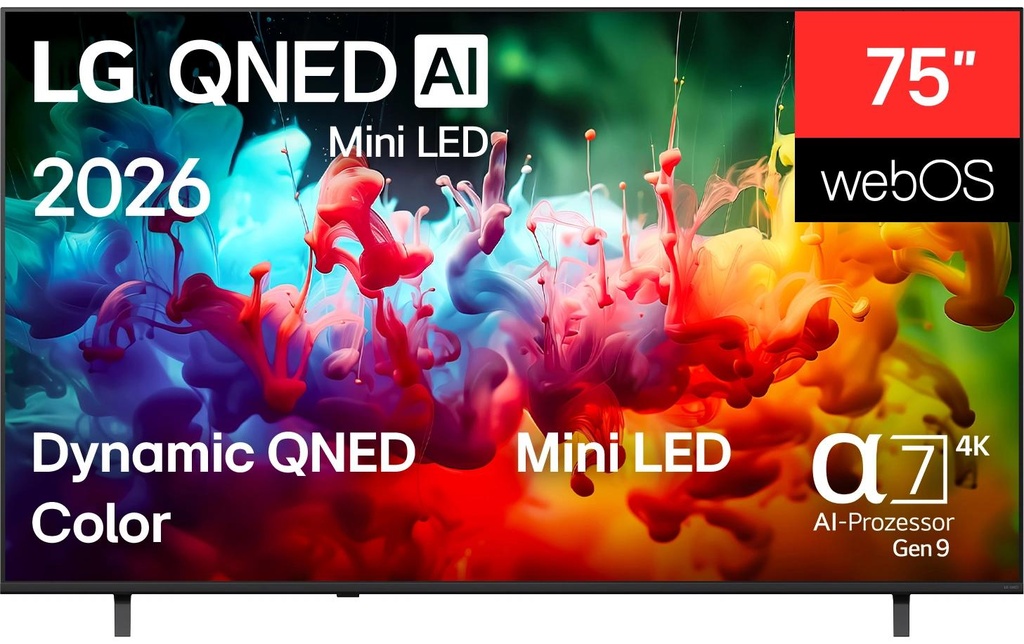LG TV QNED7EB3A.AVS 75, 3840 x 2160 (Ultra HD 4K), QNED