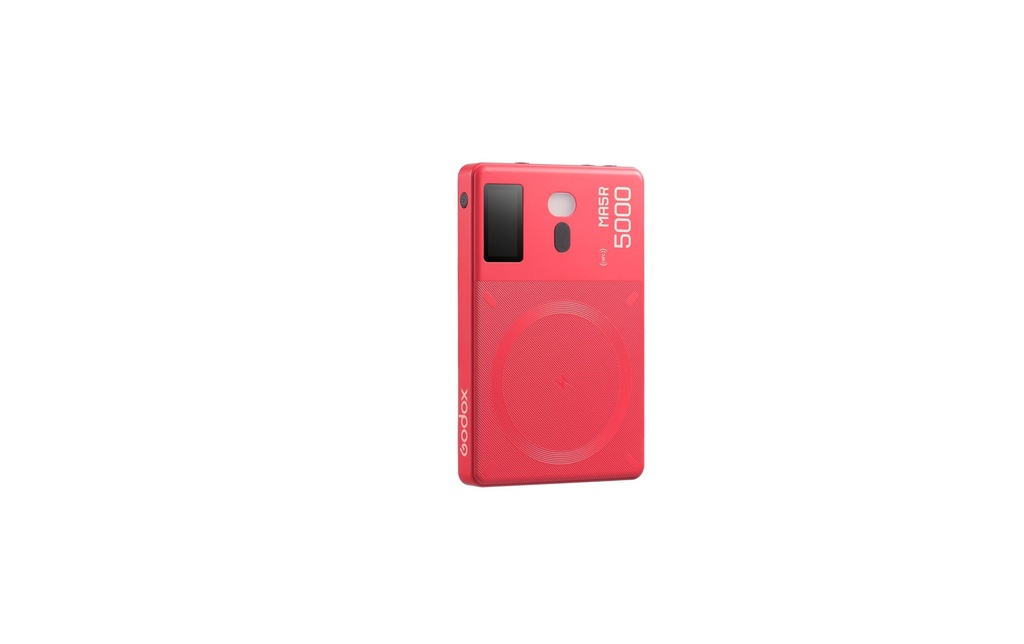 Godox MA5R Panneau lumineux RGB avec banque de puissance rouge