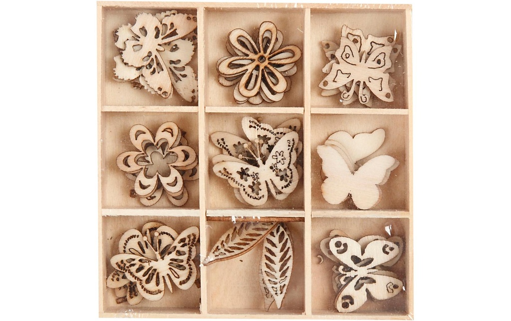 Creativ Company Décoration à éparpiller Papillon 45 pièces