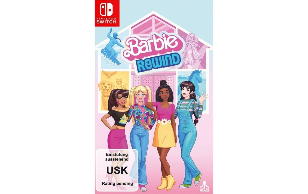Atari Games Barbie Rewind [NSW] (Allemagne) (Boîte)