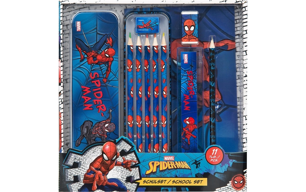 Undercover Set d'écriture Spider-Man 5 pièces