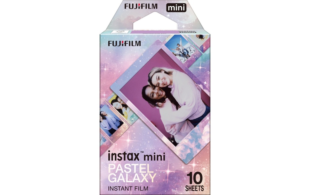 Fujifilm Instax Mini, 10 feuilles Pastel Galaxy, 10 feuilles