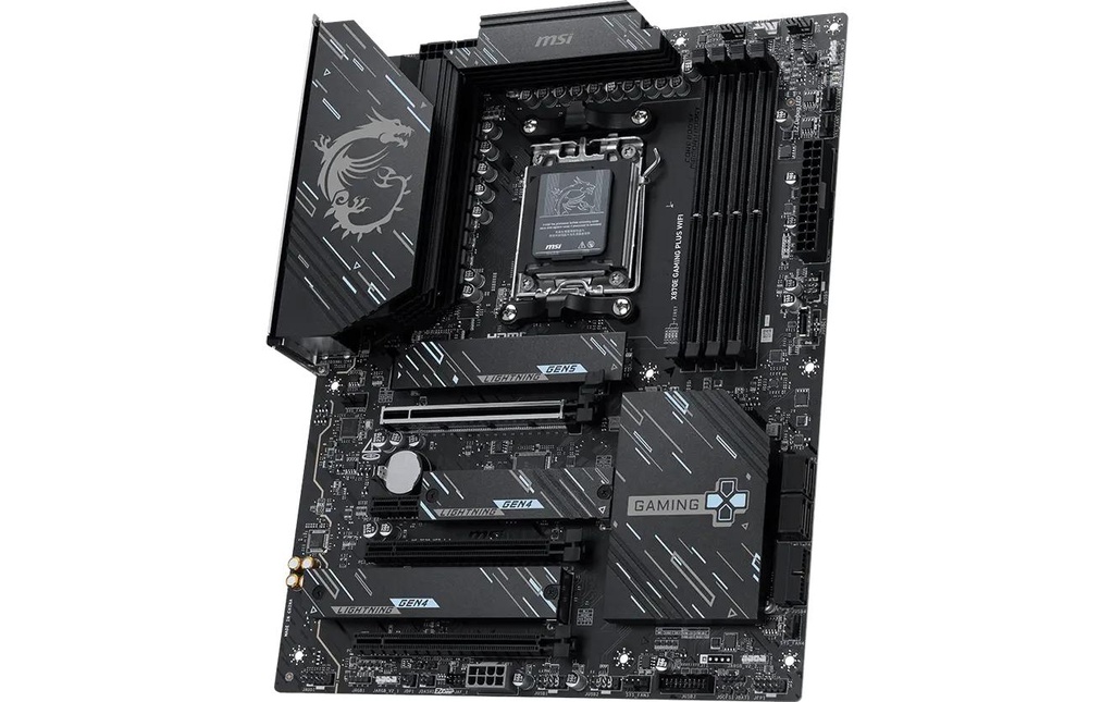 MSI X870E GAMING PLUS WIFI ATX AM5 4x DDR5-8200+ 4x SATA 3x M.2