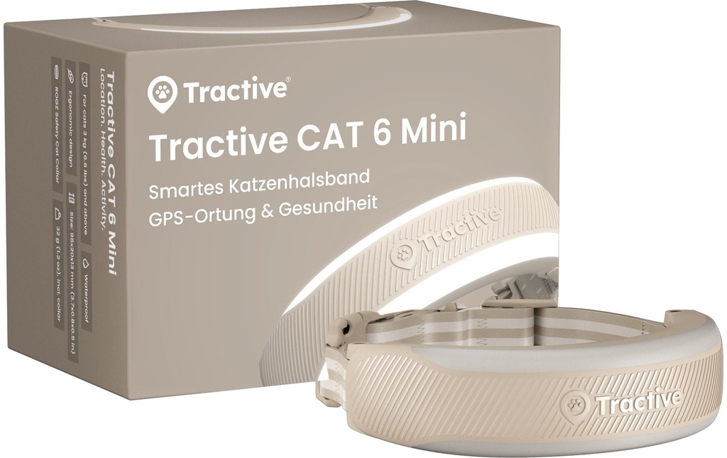 tractive Tractive CAT 6 mini – marron
