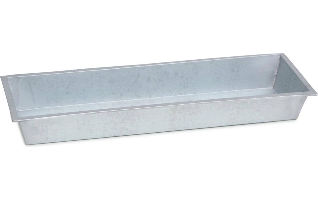 Romberg plateau de semis L Gris zinc Robuste Réutilisable