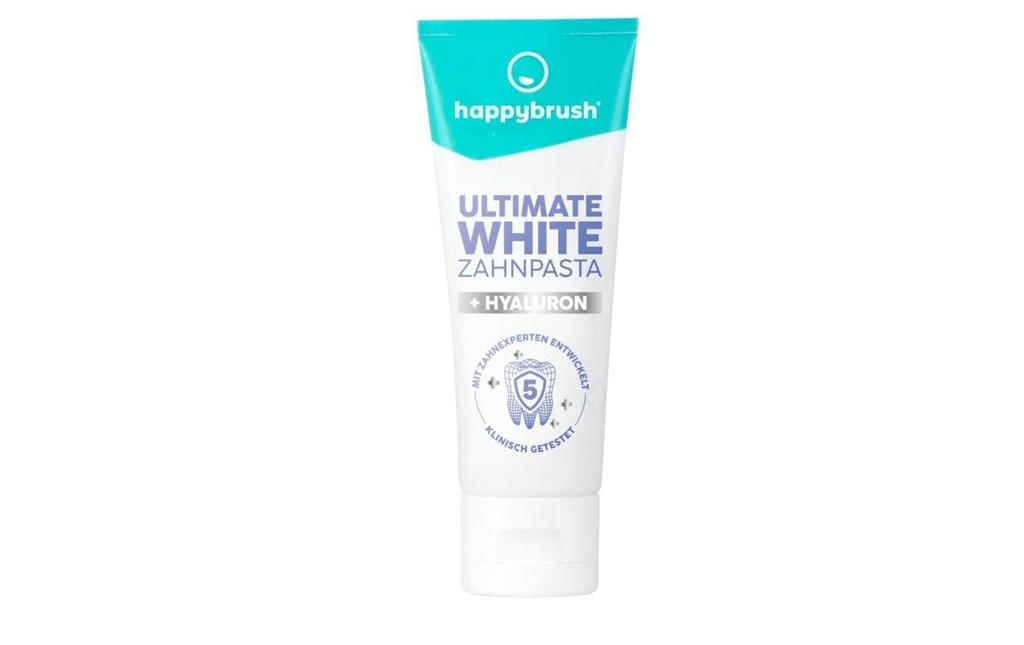 happybrush Dentifrice Ultimate White 75 ml