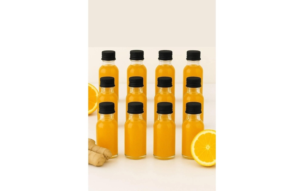Hermia Lot de bouteilles en verre 30 ml, 12 Pièce/s