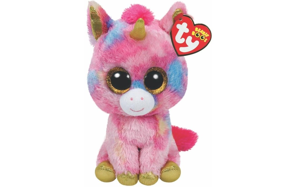 Ty Peluche Licorne Fantasia Multicolore/Doré