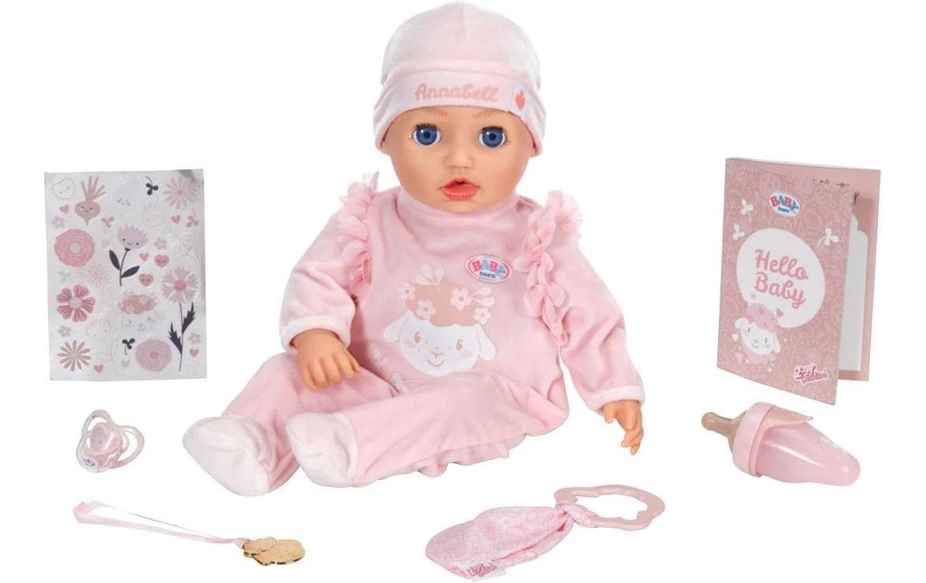 Baby Born BABY born Annabell 43 cm avec des fonctions et des effets sonores