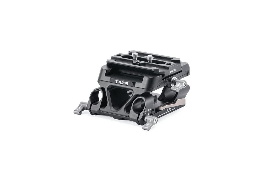 Tilta Kit de plaque de base double LWS Arca Manfrotto 15 mm, noir