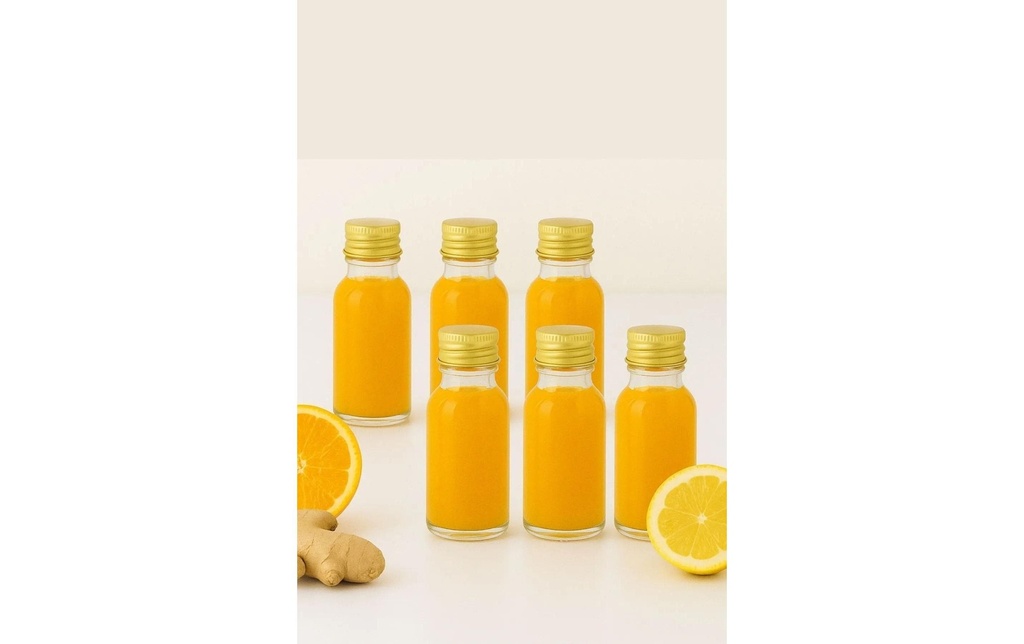 Hermia Lot de bouteilles en verre 100 ml, 6 Pièce/s