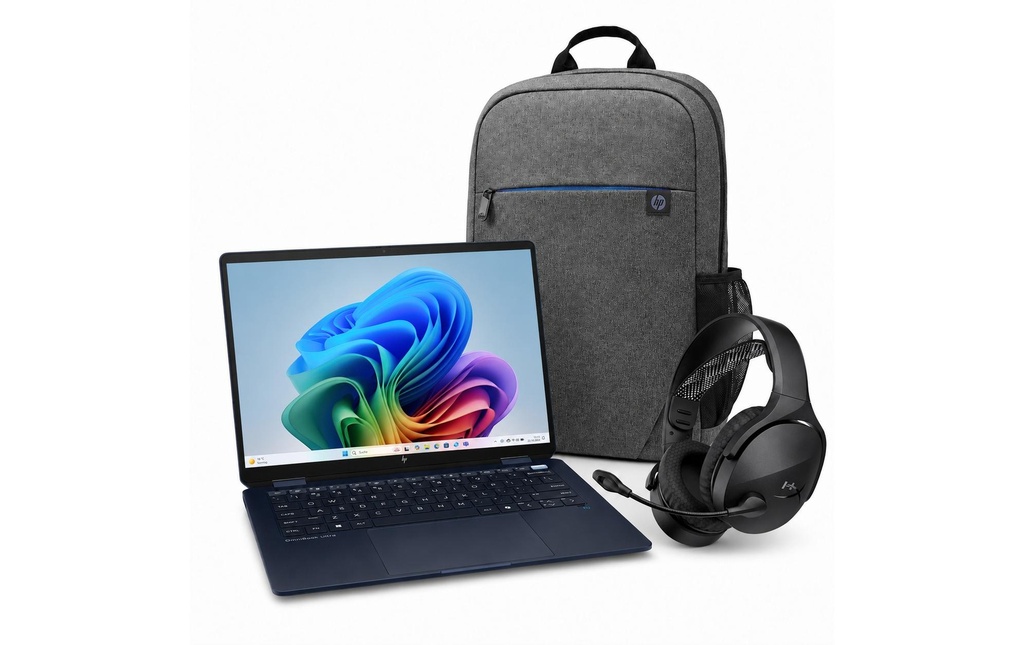 HP Kit OmniBook Ultra Flip 14 avec casque et sac à dos