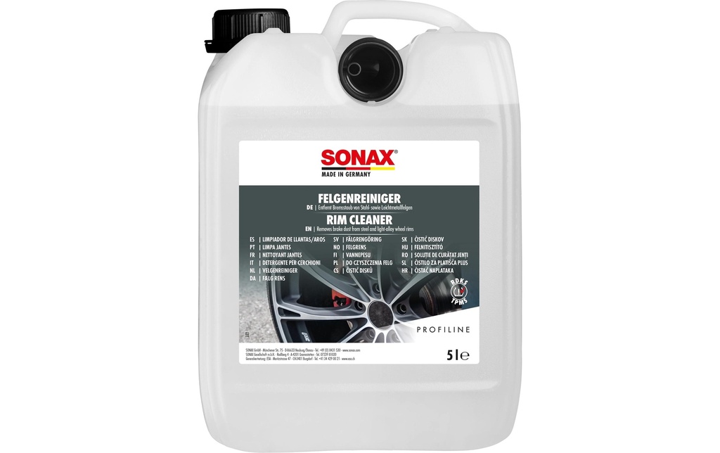 Sonax Nettoyant pour jantes Jantes Beast 5 l