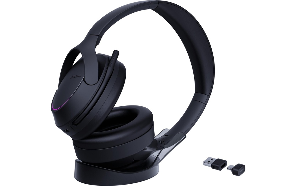 Yealink Casque d'affaires BH78 avec socle USB-C/A, ANC