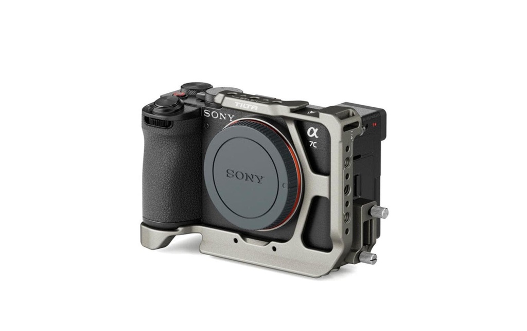 Tilta Demi-cage pour appareil photo Sony a7C II / a7C R Half, gris titane