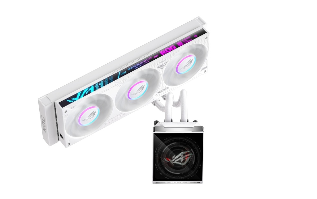 ASUS ROG Refroidissement à eau ROG STRIX SLC IV 360 ARGB LCD WHT