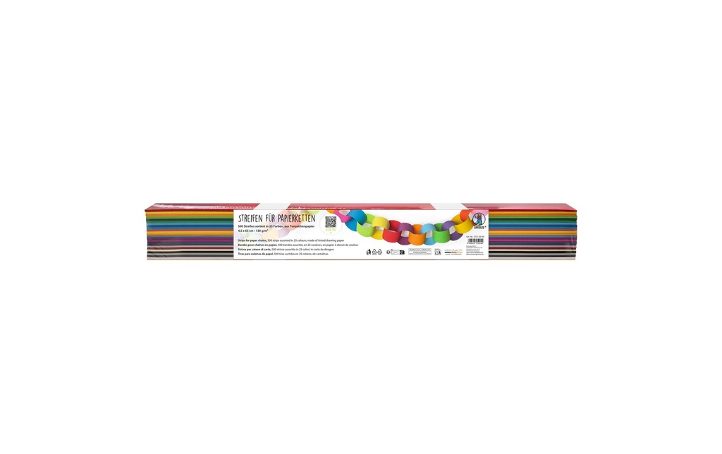 URSUS Bloc à dessin Papier Handlettering, 220g, 27 couleurs, A4, 54 feuilles