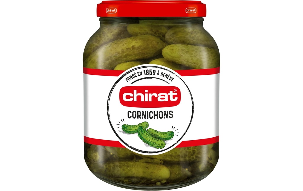 Chirat CORNICHONS 1/1 9 GL S2 800 g