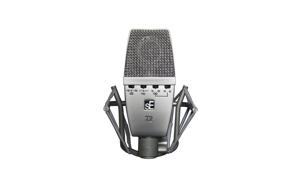 sE Electronics Microphone à condensateur T2 Double membrane en titane, noir