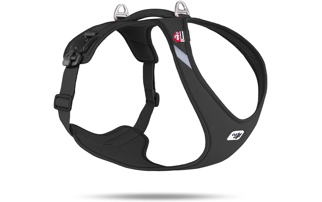 curli Harnais Magnetic Belka Air-Mesh Noir XL