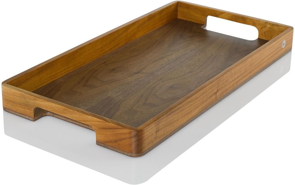 AdHoc Plateau de service Serve Acacia/noyer