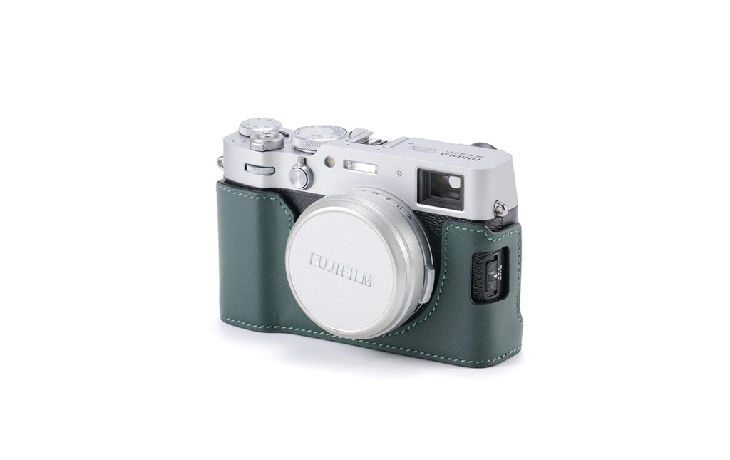 Tilta Étui en cuir pour appareil photo Fujifilm X100 VI Vert