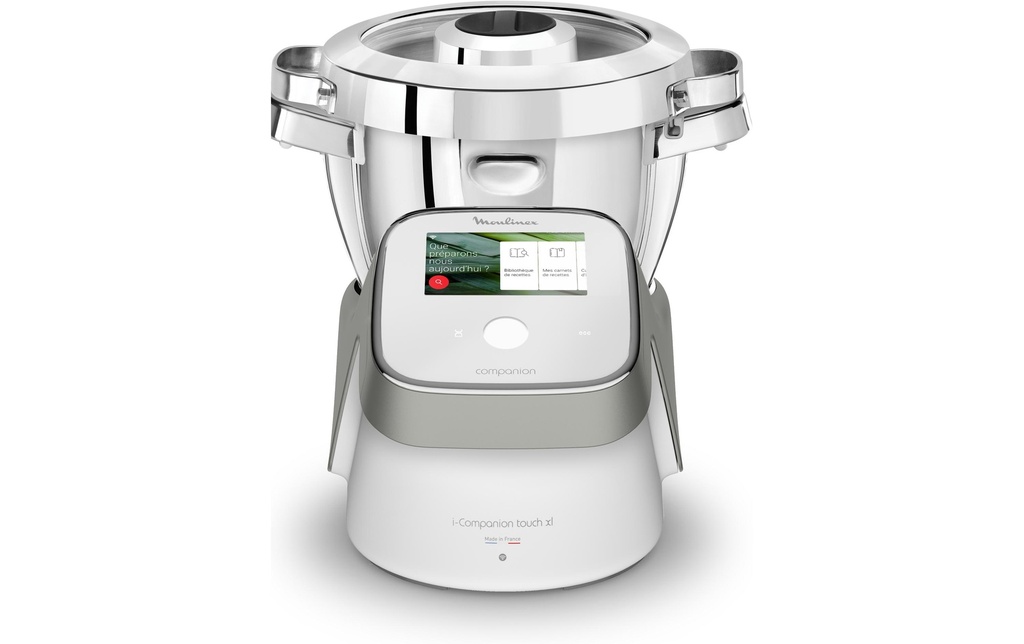 Moulinex Robot ménager i-Companion Touch XL Argenté/Blanc
