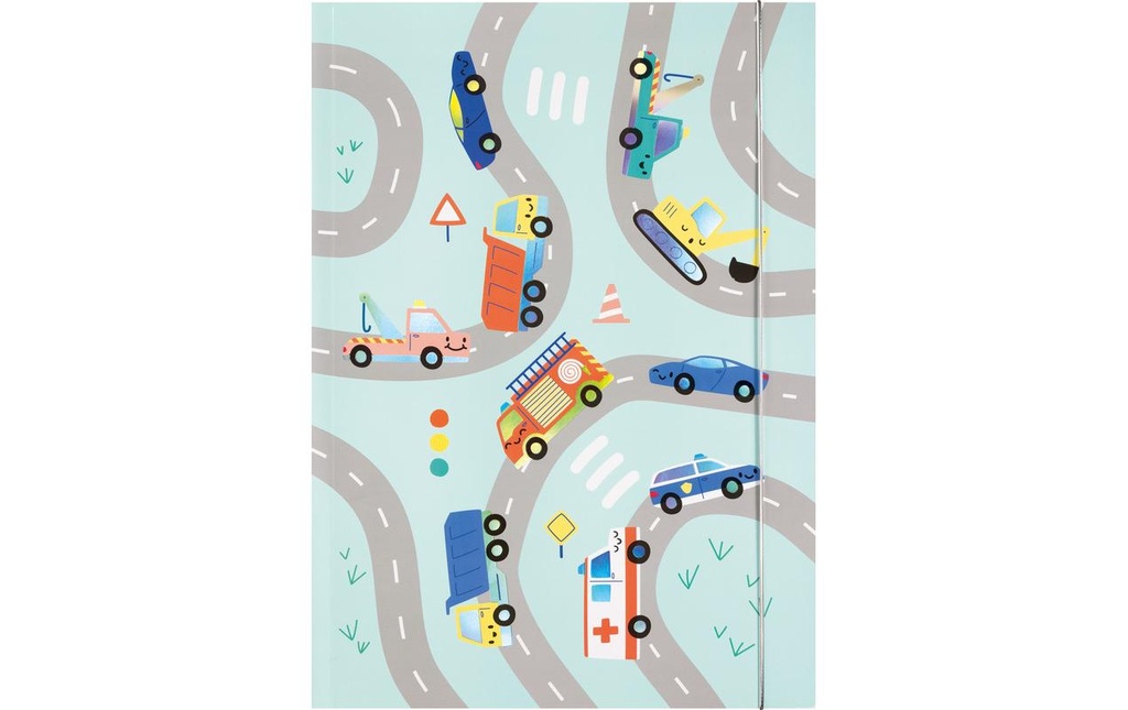 Folia Dossier de dessins Carton A3 Vehicles HOTFOIL