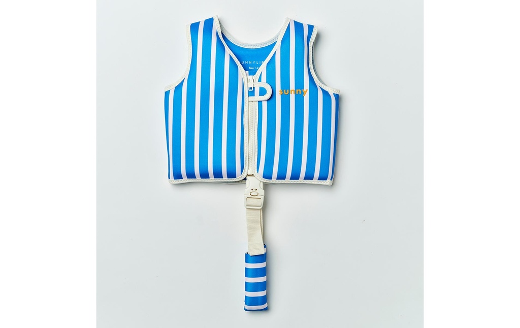 Sunnylife Gilet de flottaison 2-3 Tino le Tigre Bleu