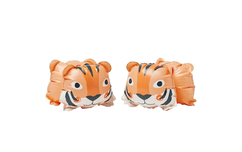 Sunnylife Brassards de natation Tino le tigre Ton