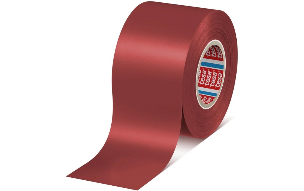 TESA tesaflex bande 50mmx33m rouge (33 pces)